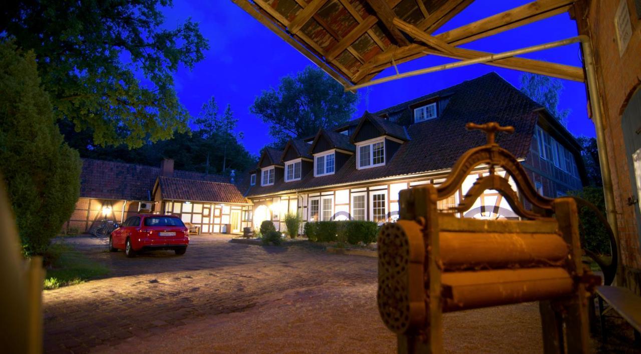 Landhotel Gutshof Im Oertzetal In Oldendorf, Suedheide Hermannsburg Ngoại thất bức ảnh