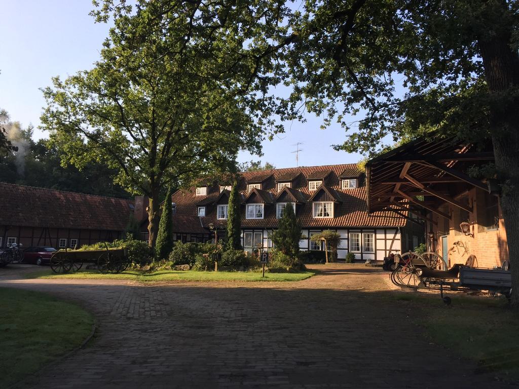 Landhotel Gutshof Im Oertzetal In Oldendorf, Suedheide Hermannsburg Ngoại thất bức ảnh